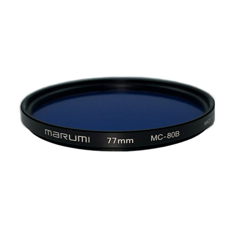 فیلتر لنز عکاسی مارومی Marumi BLUE 80B MC 77MM Filter