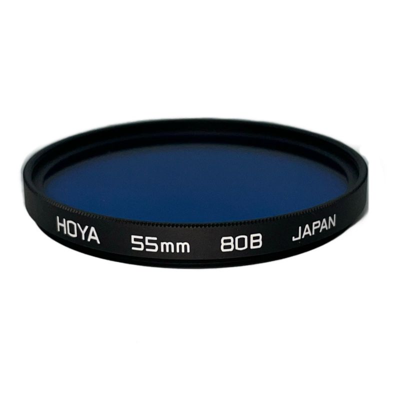فیلتر لنز عکاسی هویا Hoya BLUE 80B 55MM Filter