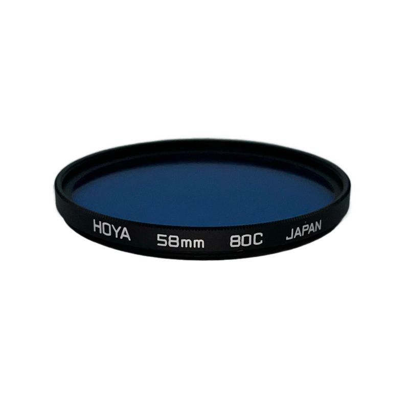 فیلتر لنز عکاسی هویا Hoya BLUE 80C 58MM Filter