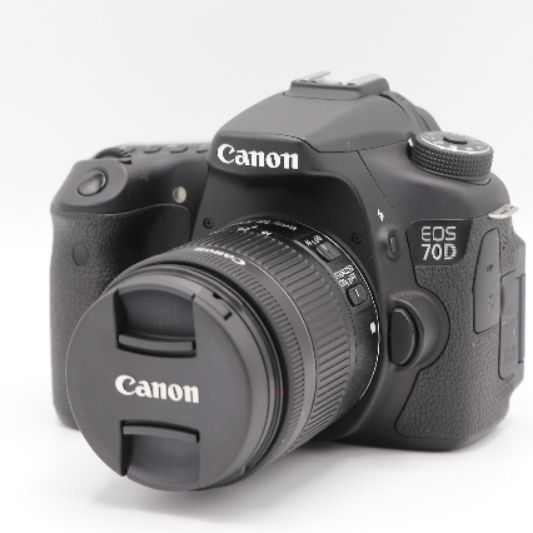 دوربین دست دوم CANON 70D 18-55 STM (6000 شات)