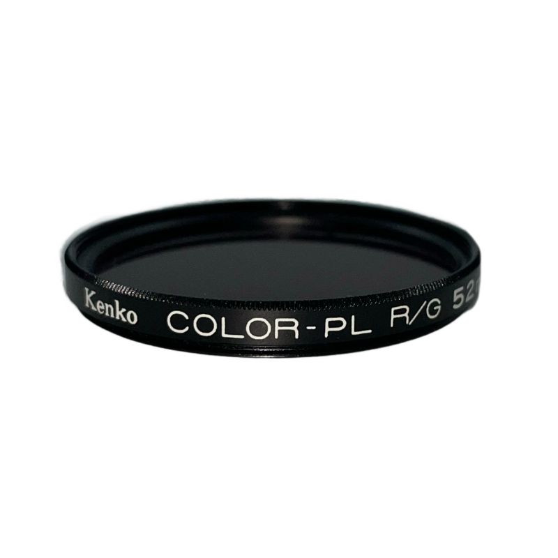 فیلتر لنز کنکو پلاریزه رنگی Kenko color RED GREEN 52MM Filter