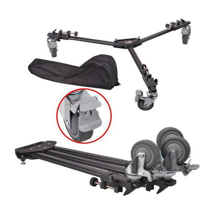 پایه دست دوم دالی سه پایه ویفینگ Weifeng WT-600 Tripod Wheel