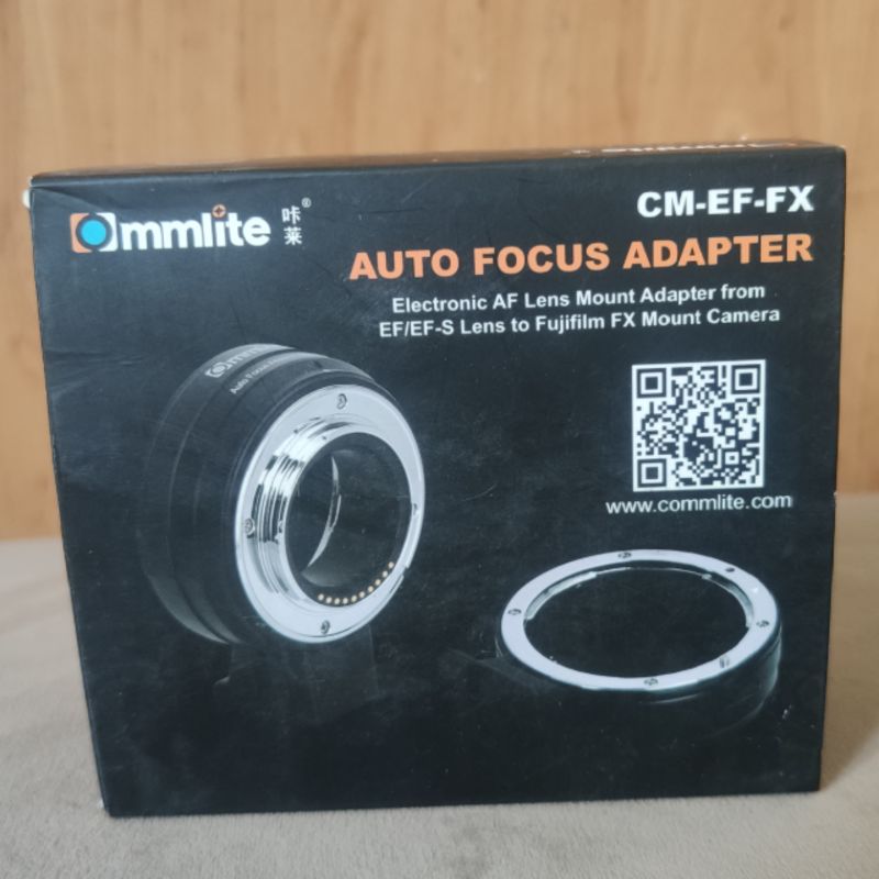 تبدیل لنزهای کانن EF به دوربین های فوجی FX برند Commlite