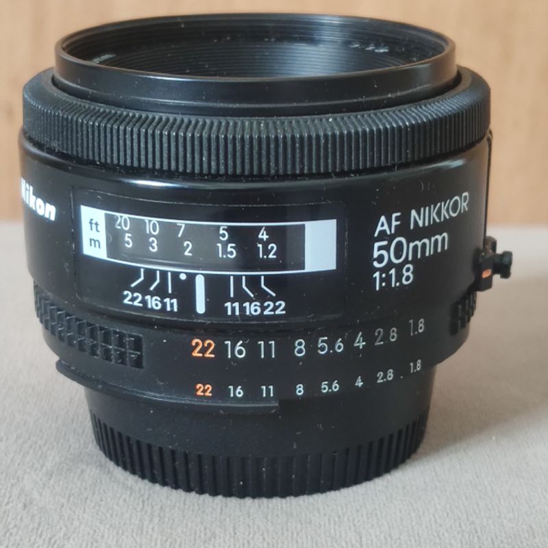 لنز دست دوم لنز نیکون Nikon AF NIKKOR 50mm f/1.8 (جعبه ندارد)