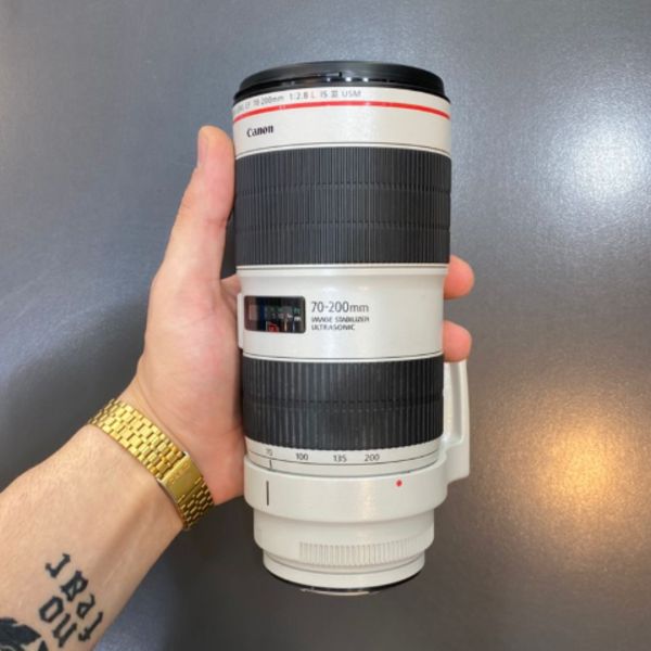 لنز دست دوم لنز کانن Canon EF 70-200 F2.8L IS III USM (جعبه دارد)