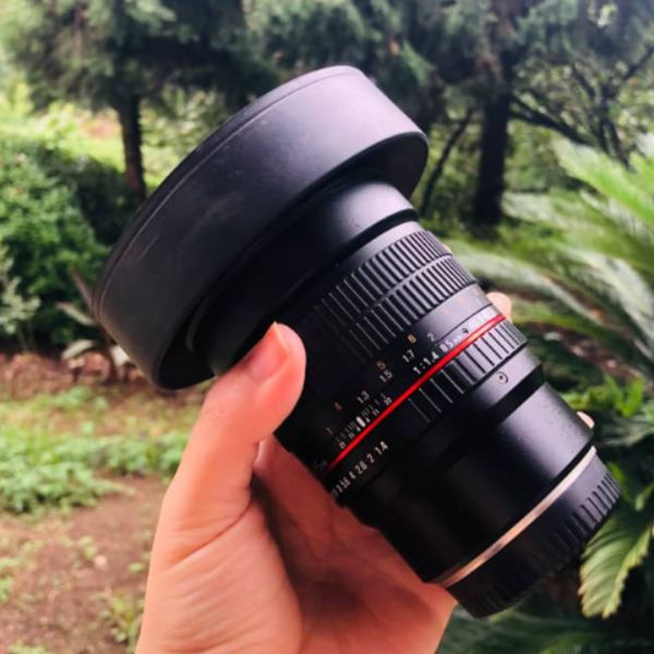 لنز دست دوم لنز منوال فوکوس Rokinon 85mm f/1.4 مانت RF (جعبه ندارد)