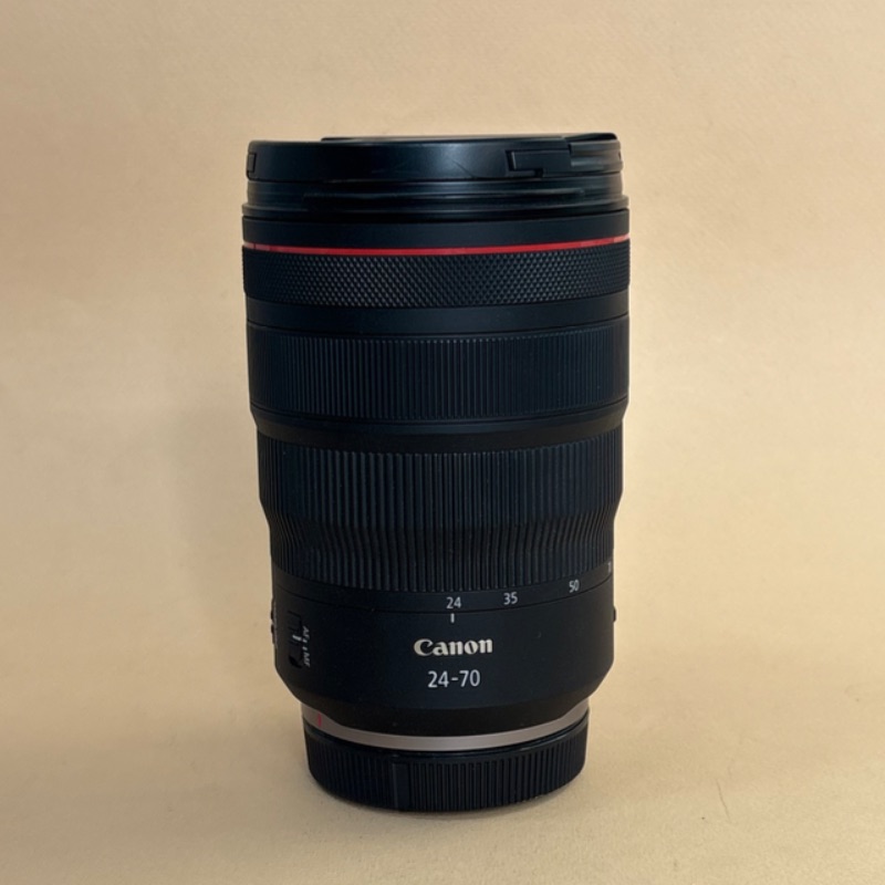 لنز دست دوم لنز بدون‌آینه کانن Canon RF 24-70mm f/2.8 L IS USM (جعبه دارد)
