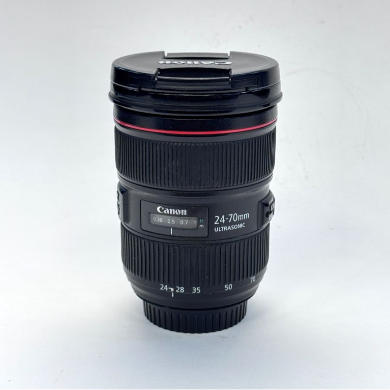 لنز دست دوم لنز کانن دست دوم Canon EF 24-70mm f/2.8L II USM (جعبه دارد)