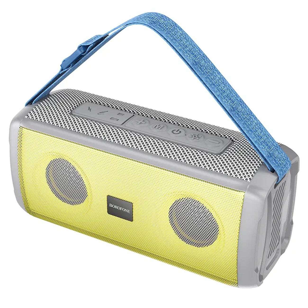 رنگ زرد اسپیکر بلوتوثی بروفون Borofone BR26 BT Speaker