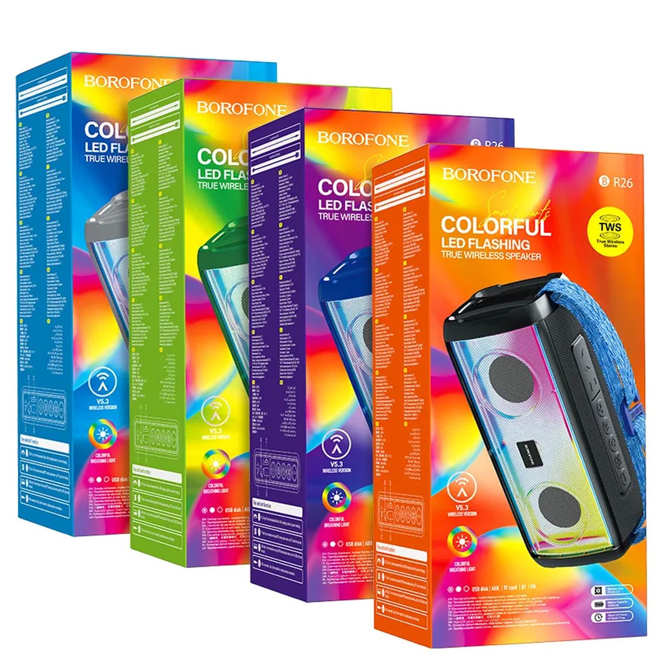 جعبه اسپیکر بلوتوثی بروفون Borofone BR26 BT Speaker