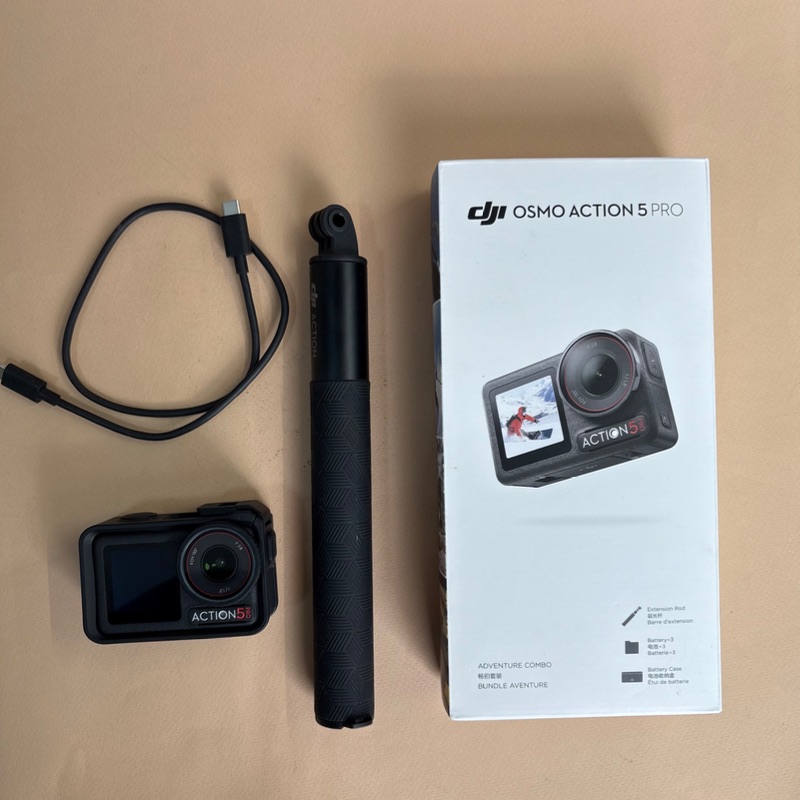 دوربین اکشن دی جی آی دست دوم DJI Osmo Action 5 Pro Adventure Combo