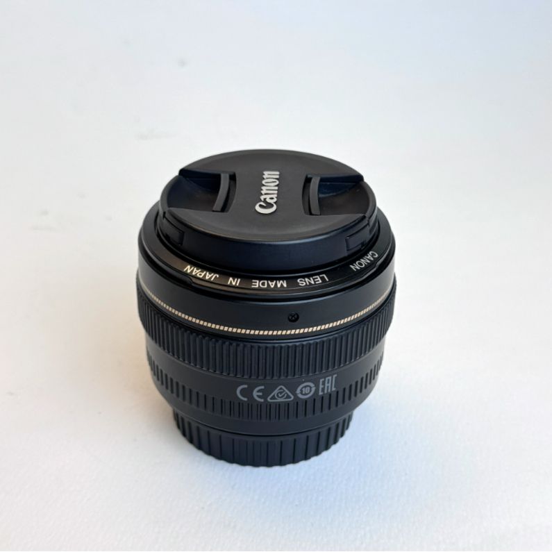 لنز دست دوم لنز کانن Canon EF 50mm f/1.4 USM Lens (جعبه دارد)