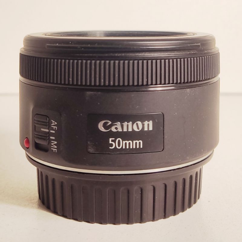 لنز دست دوم Canon EF 50mm f/1.8 STM Lens (جعبه دارد)