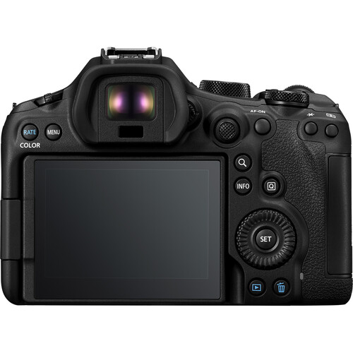 نمای پشت دوربین کانن Canon EOS R6 Mark III Mirrorless Camera with 24-105mm f/4-7.1 Lens