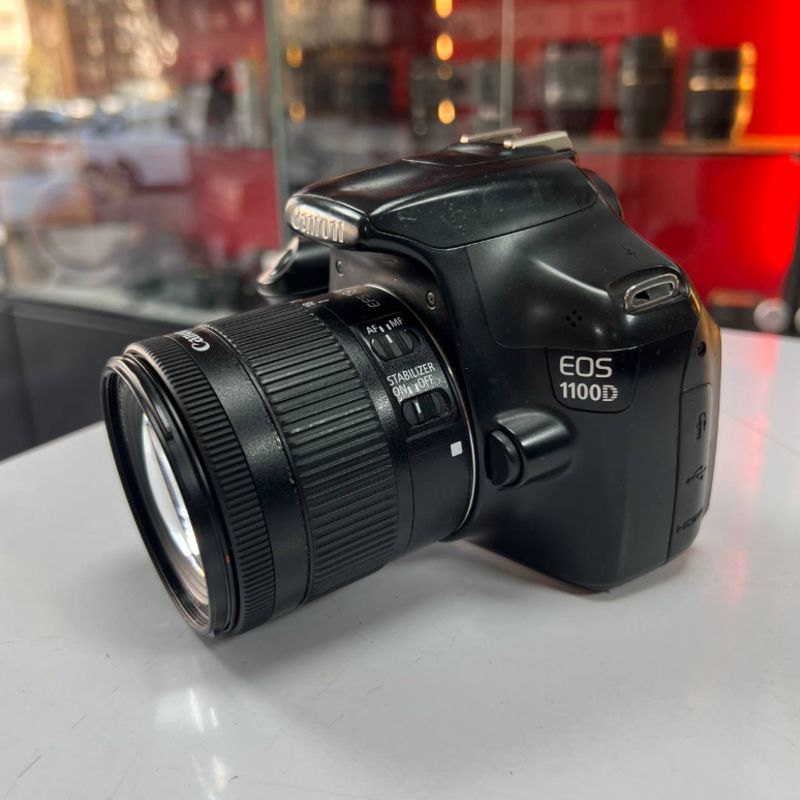 دوربین دست دوم Canon EOS 1100D DSLR Camera EF-S 18-55mm (5000 شات)