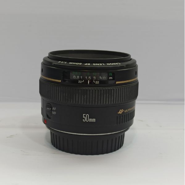 لنز دست دوم Canon EF 50mm f/1.4 USM Lens (جعبه دارد)