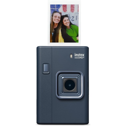 دوربین چاپ سریع فوجی FUJIFILM INSTAX MINI LiPlay+ Hybrid Instant Camera (Midnight Blue)
