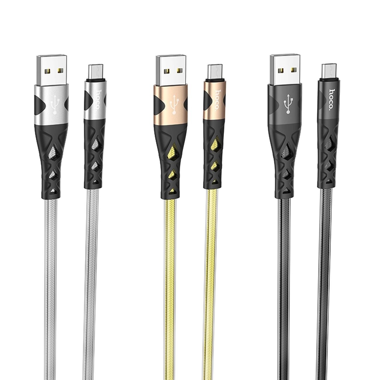 کابل شارژ کنفی میکرو یو اس بی هوکو Hoco U105 Treasure jelly Micro-USB Charge Cable