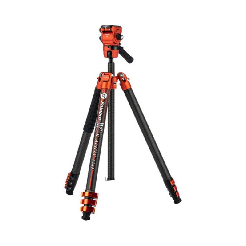 سه پایه فوتوپرو Fotopro X-AIRFLY Max Video Tripod (Orange)