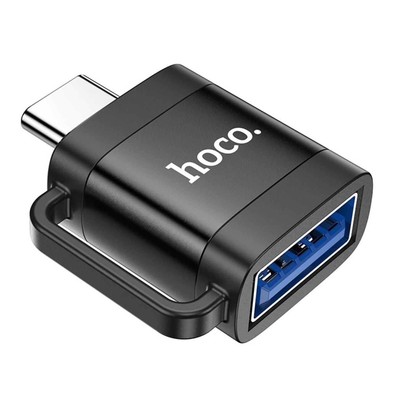 مبدل OTG هوکو Hoco OTG Type‑C to USB‑A UA31C Adapter  black