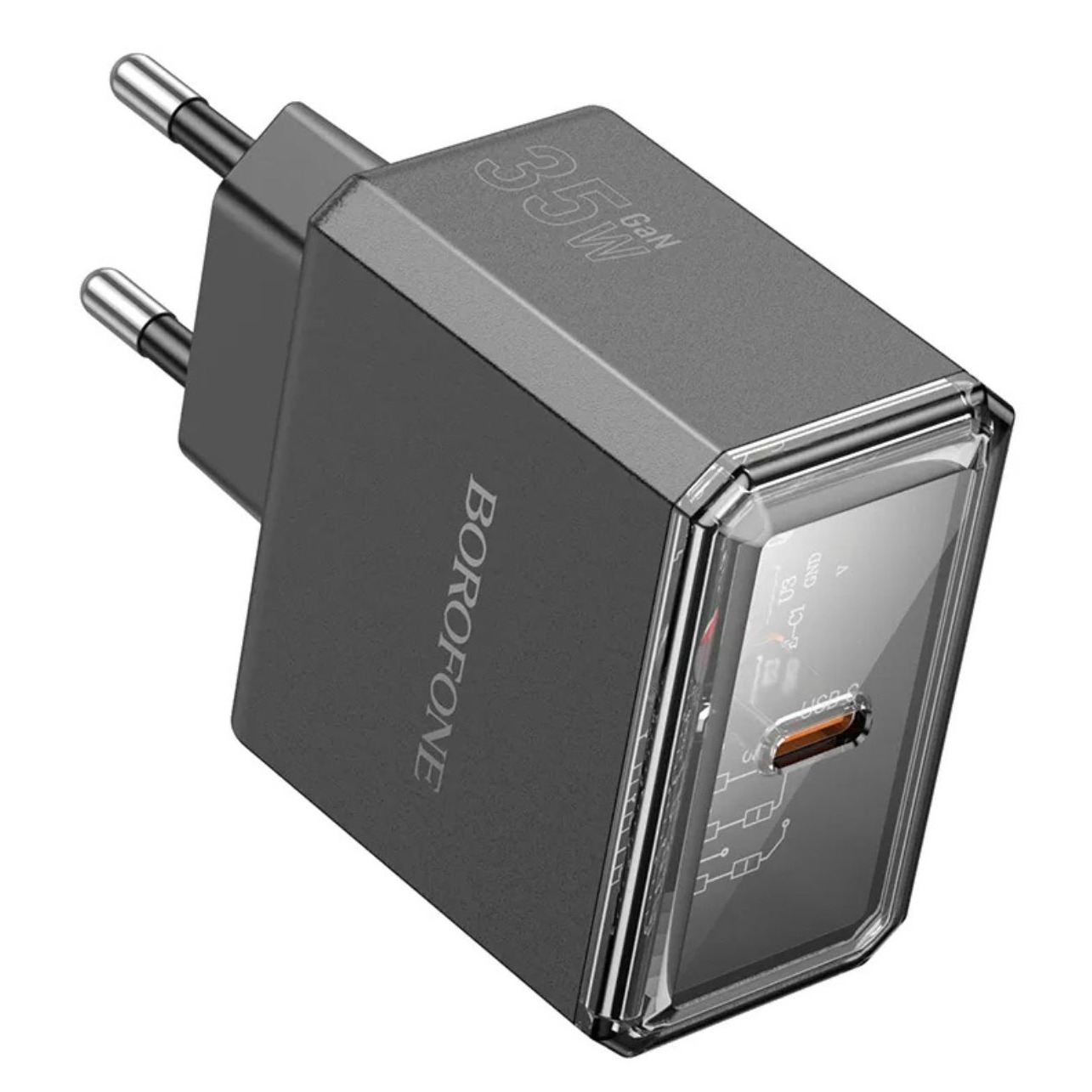شارژر دیواری بروفون Borofone 35W BAS31A (EU) Charger black