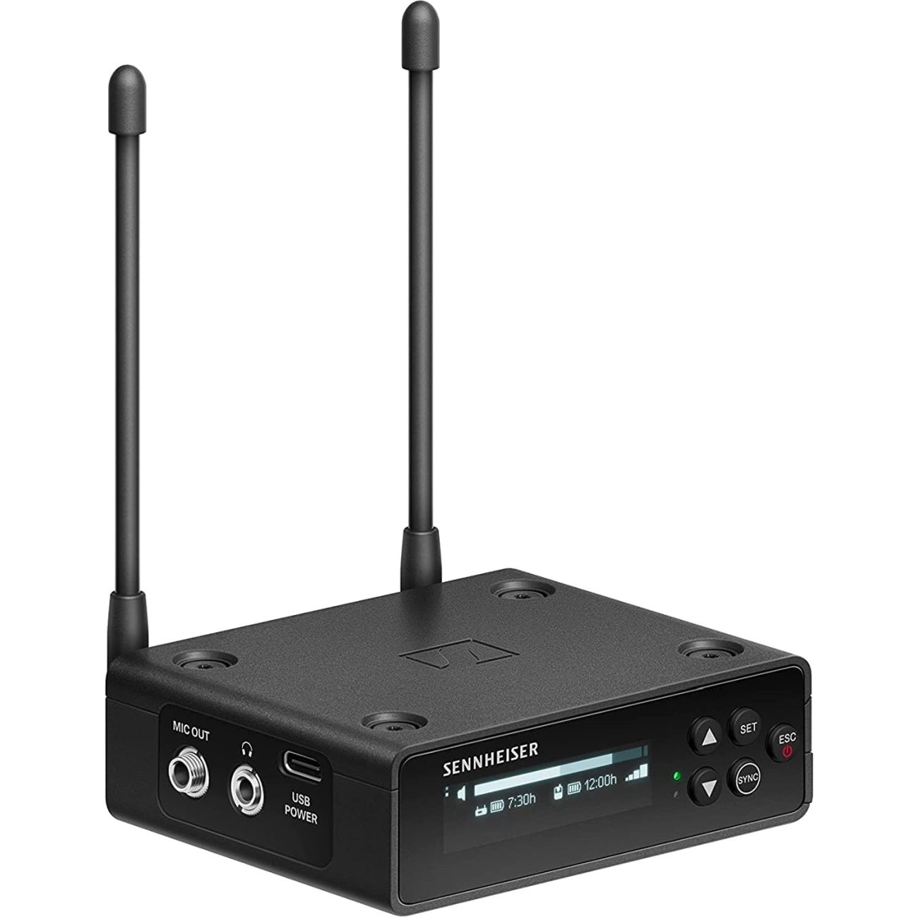 نمای جانبی میکروفون بی سیم سنهایزر Sennheiser EW-DP 835 SET (S1-7) Portable Digital UHF Wireless Mic