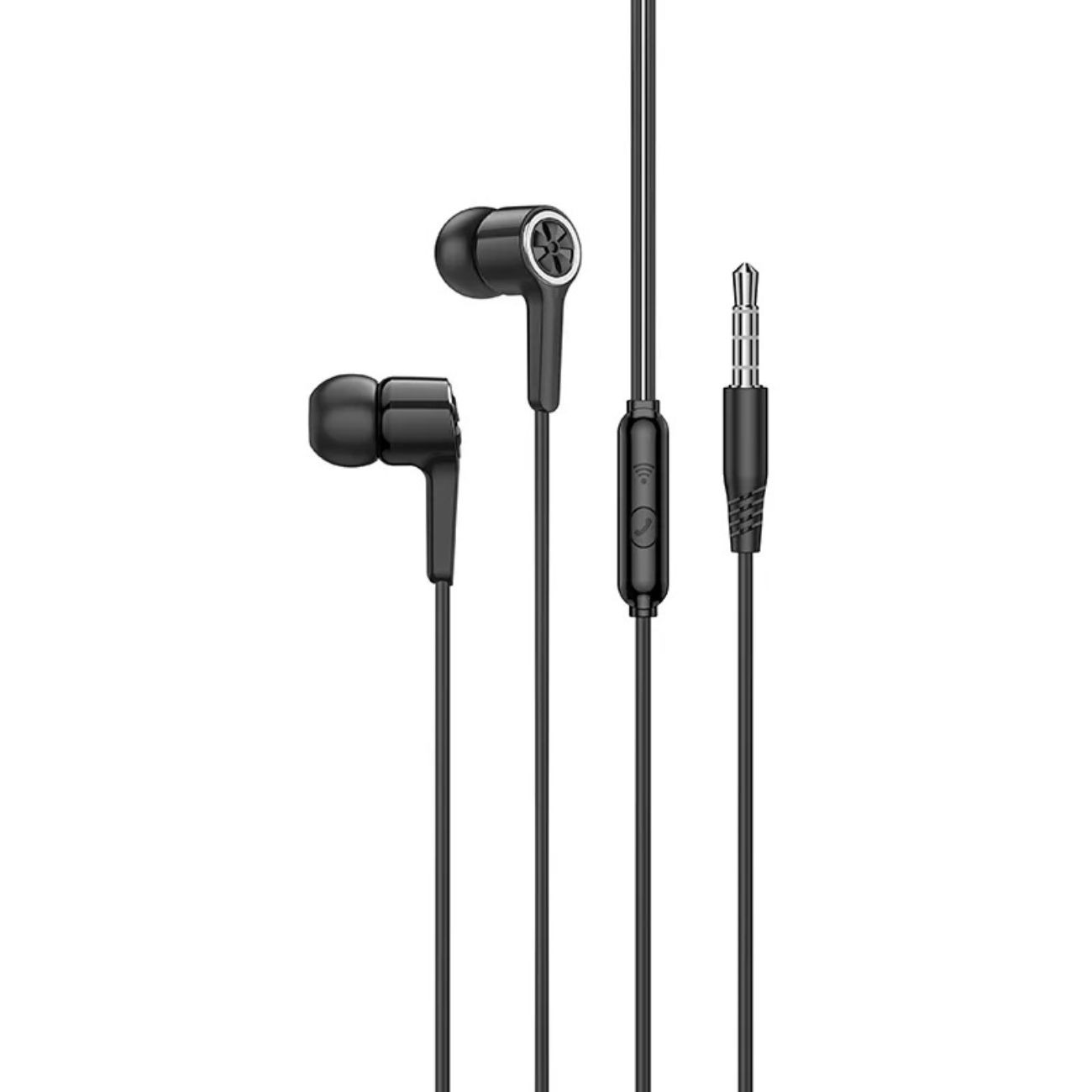 هندزفری هوکو مشکی Hoco M104 AUX earphones Black
