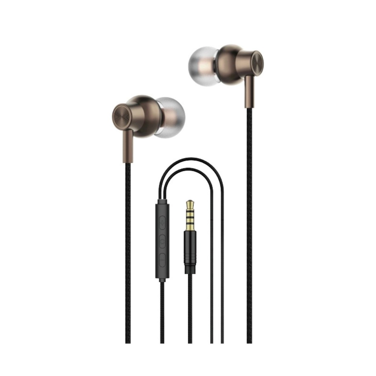 هندزفری سیمی نکسا NEXA F33 Wired Handsfree brown
