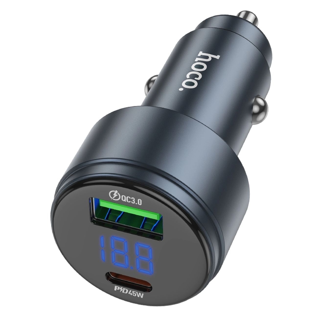 شارژر فندکی 63 وات هوکو Hoco Z57B 63W Car Charger