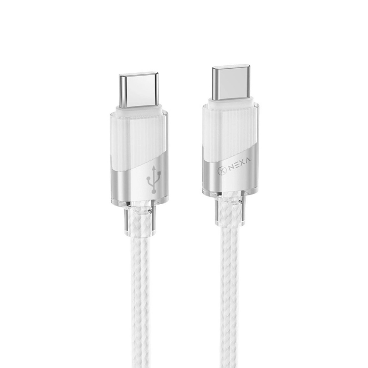 کابل شارژ تایپ سی به تایپ سی نکسا Nexa L71 Beijing 60W Type-C to Type-C charging data cable