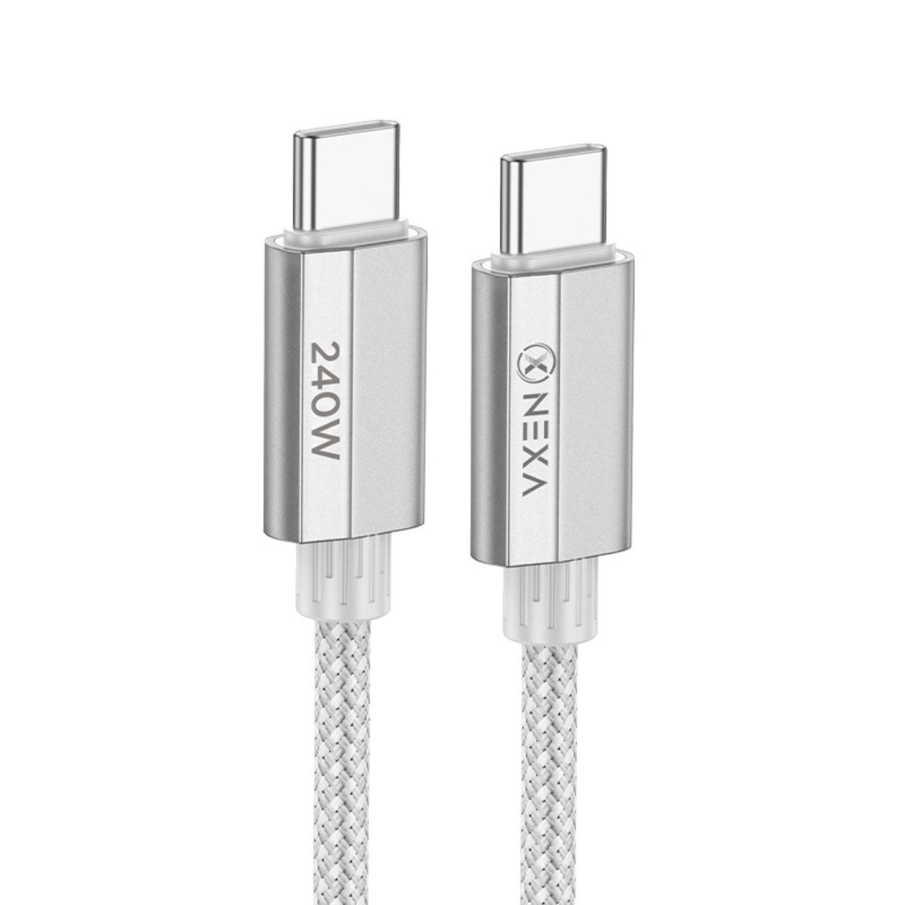 کابل شارژ تایپ سی به تایپ سی نکسا Nexa L72 240W Type-C to Type-C Charging Cable