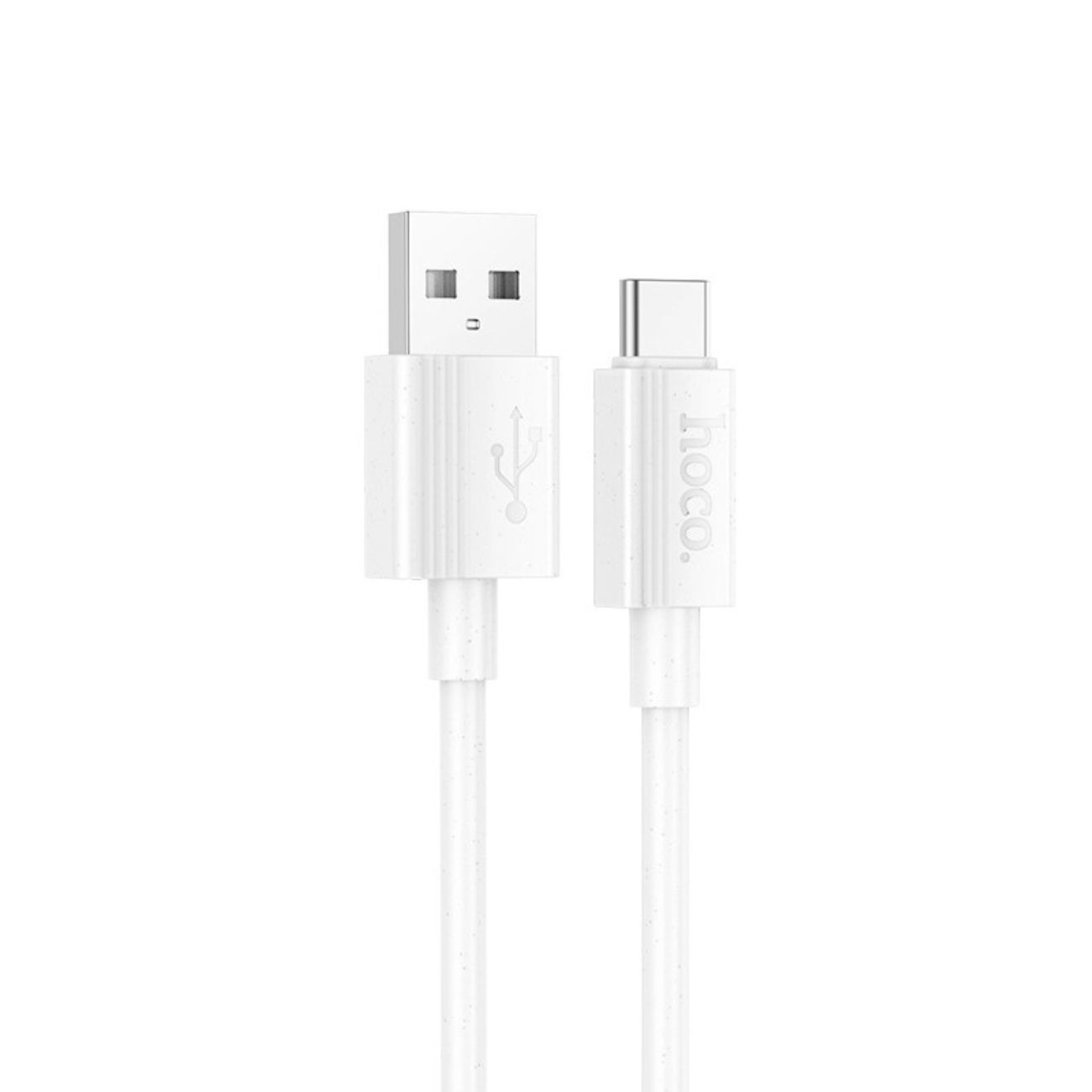 کابل شارژ تایپ سی هوکو سفید Hoco X107 Type-C Charging Cable White