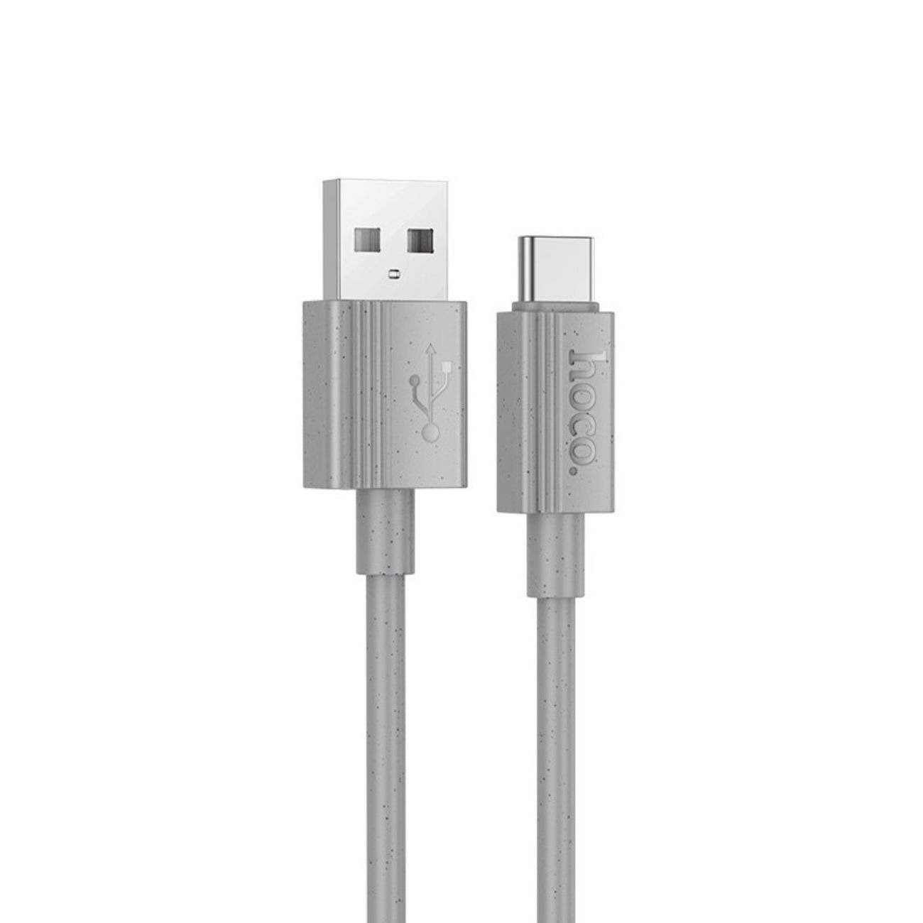 کابل شارژ تایپ سی هوکو خاکستری Hoco X107 Type-C Charging Cable Gray