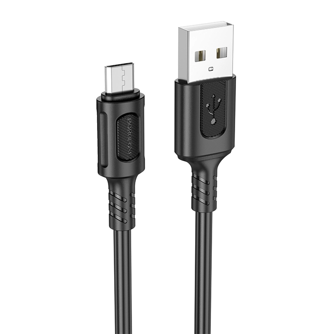 کابل شارژ بروفون Brofone BX111 USB-A to Micro USB Charging Cable Black