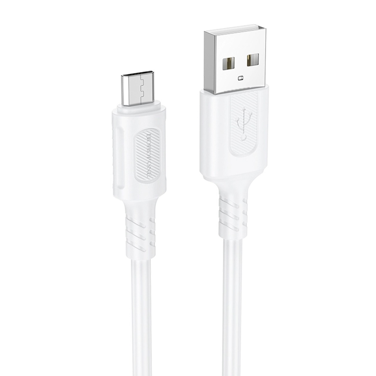 کابل شارژ بروفون Brofone BX111 USB-A to Micro USB Charging Cable White