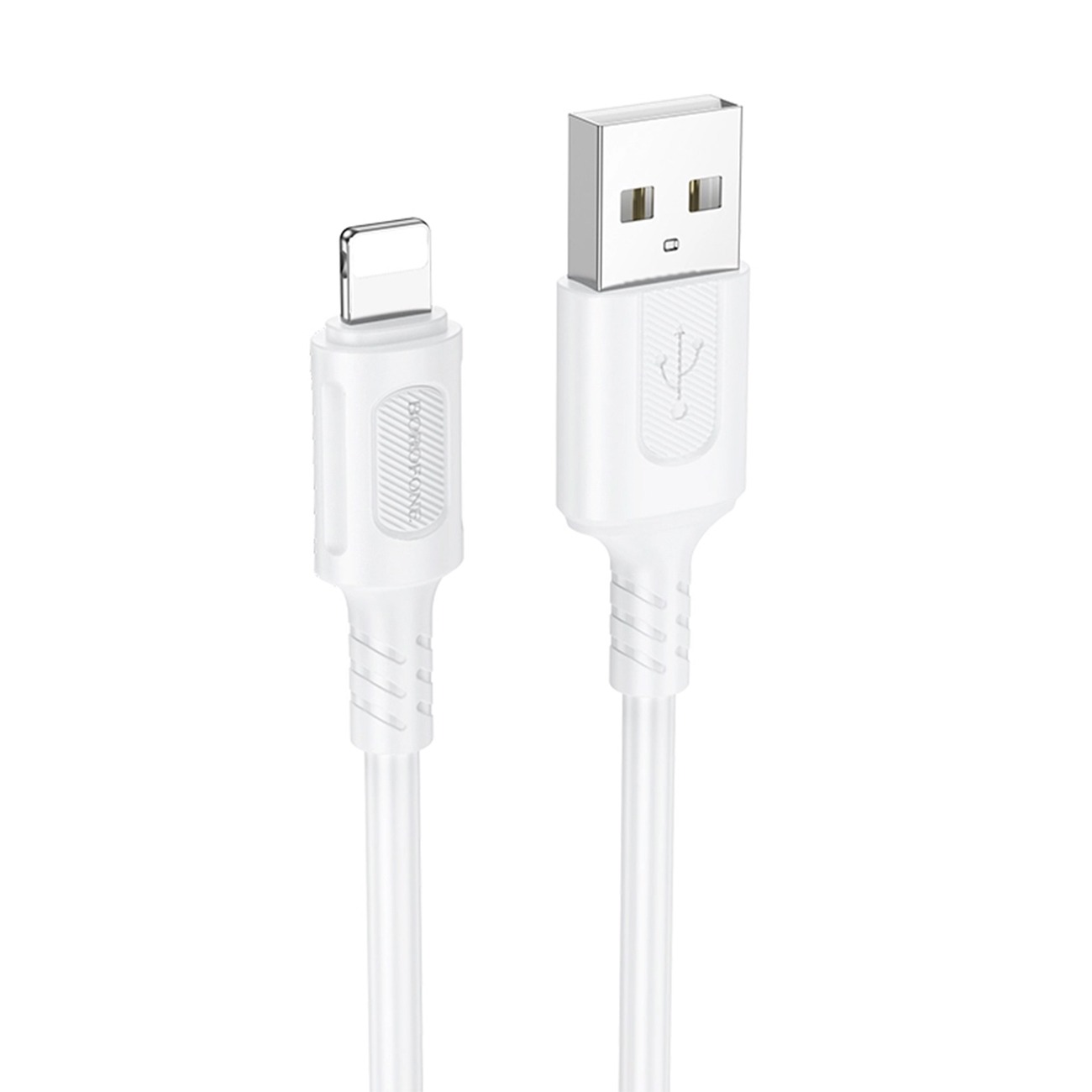 کابل شارژ سریع بروفون Brofone BX111 USB-A to Lightning  Fast Charging Cable White