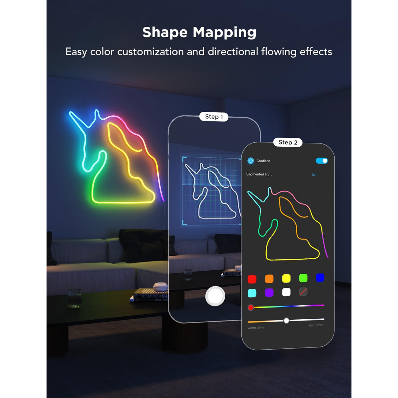 ریسه هوشمند گووی Govee H61D5 Neon Strip Light 5M