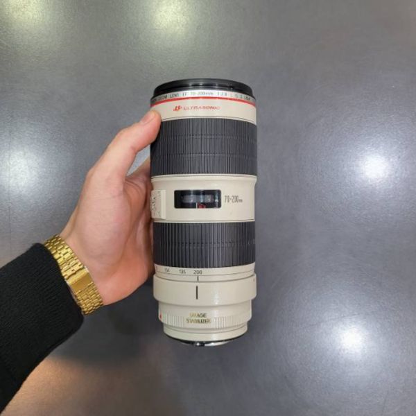 لنز دست دوم لنز کانن Canon EF 70-200 F4 IS II USM (جعبه ندارد)
