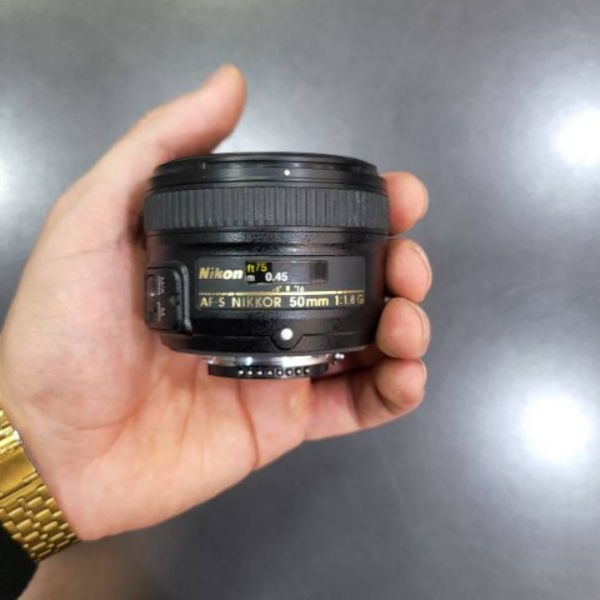 لنز دست دوم لنز نیکون Nikon AF-S NIKKOR 50mm f/1.8G Lens (جعبه دارد)