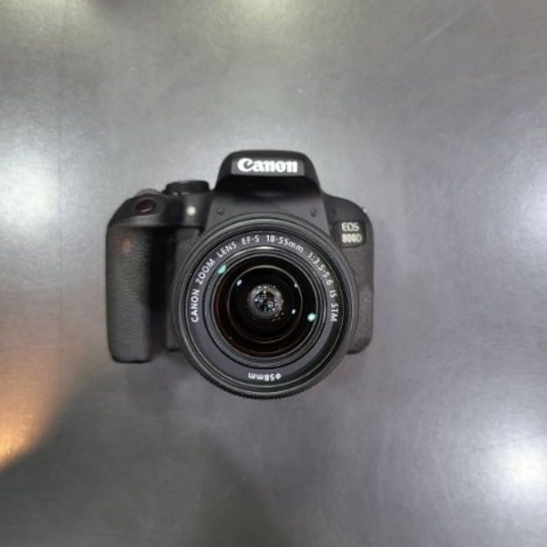 دوربین دست دوم دوربین عکاسی کانن Canon EOS 800D Kit 18-55mm f/4-5.6 IS STM (10000 شات)
