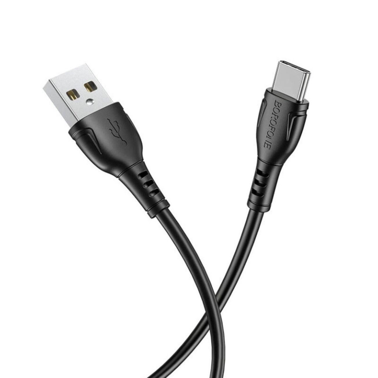 کابل شارژ بروفون Borofone BX51 USB‑A to USB‑C Charging & Data Cable Black