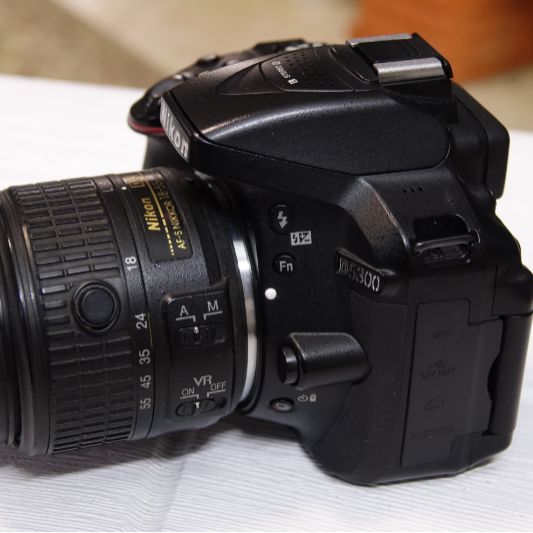 دوربین دست دوم دوربین عکاسی نیکون Nikon D5300‌ Kit 18-55mm f/3.5-5.6 G AF-P VR (21000 شات)