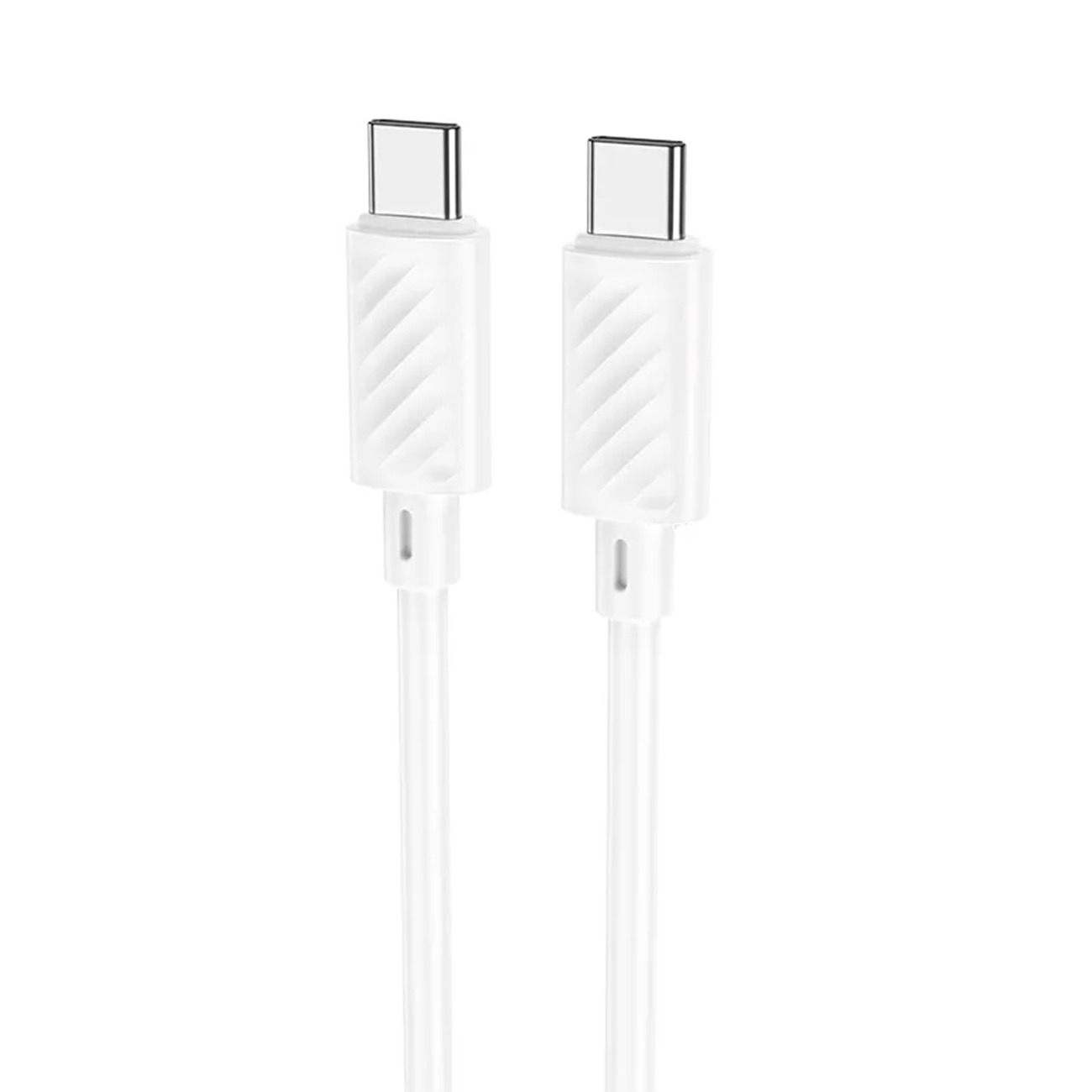 کابل شارژ سریع هوکو Hoco X88 USB-C to USB-C Fast Charging Cable White