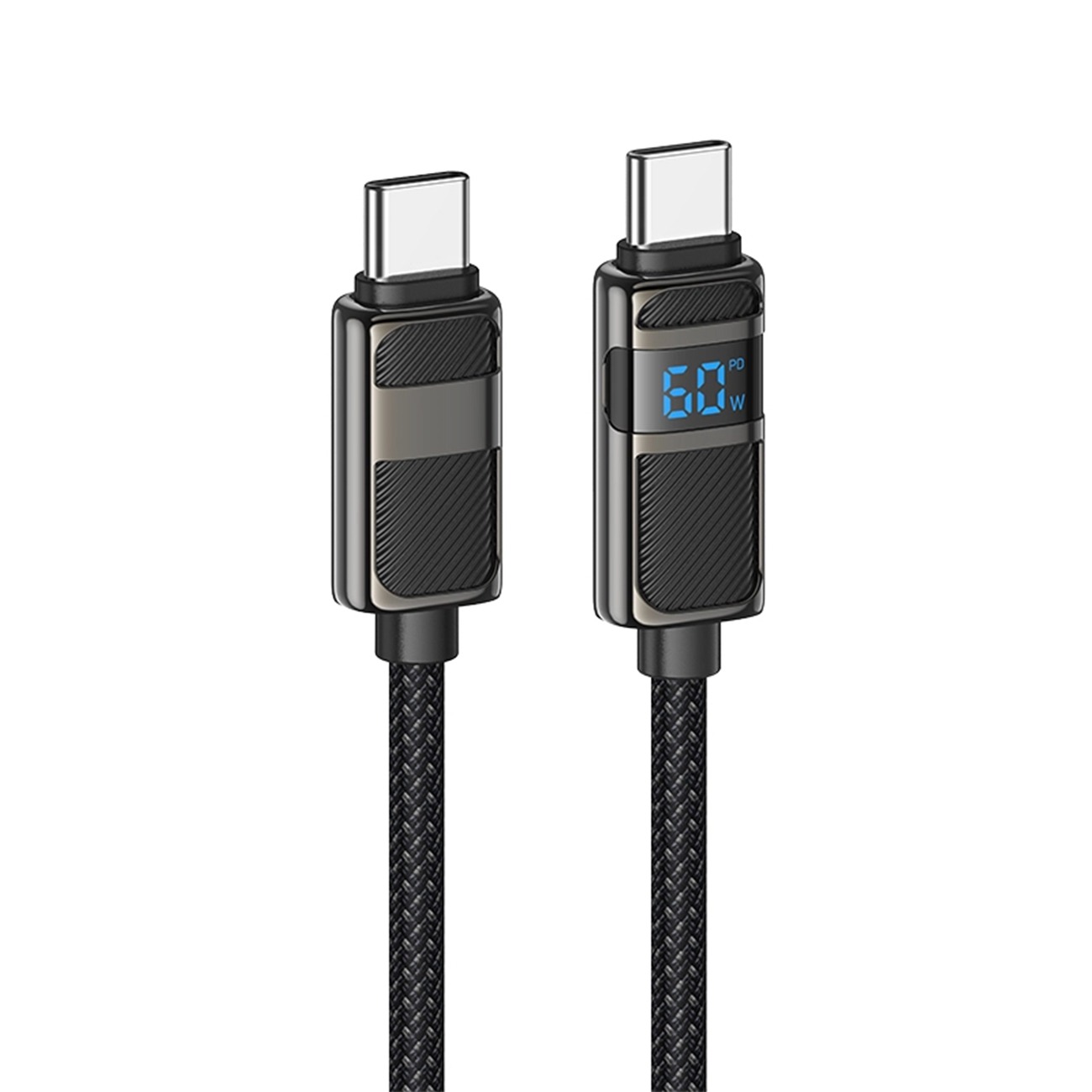 کابل شارژ سریع هوکو Hoco U137 USB-C to USB-C Fast Charging Cable Black