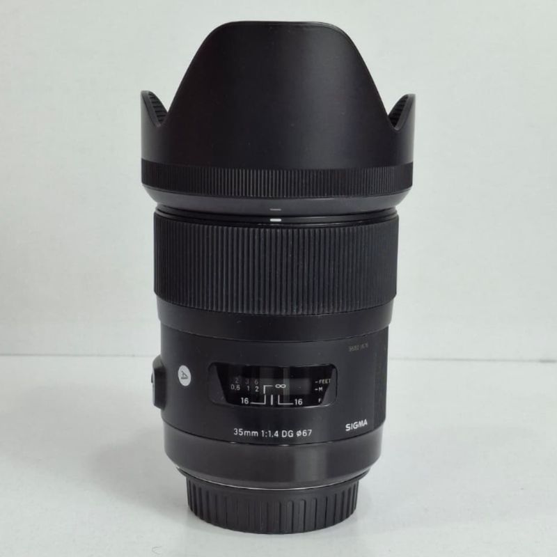 لنز دست دوم سیگما Sigma 35mm f/1.4 DG HSM Art for Canon (جعبه دارد)