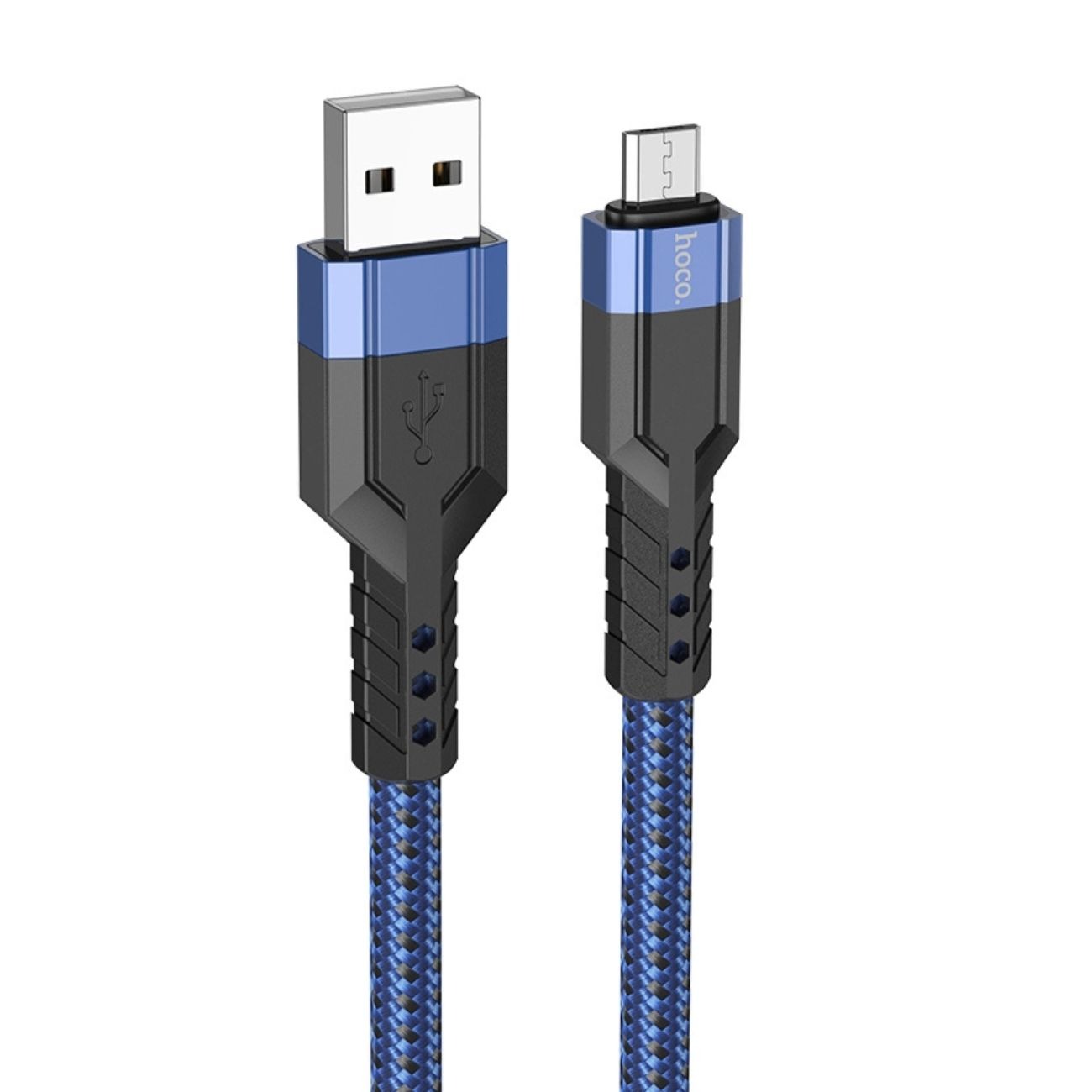 کابل شارژ هوکو HOCO U110 USB-A to Micro USB charging data cable blue