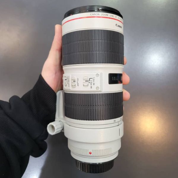 لنز دست دوم لنز کانن Canon EF 70-200 F2.8L IS III USM (جعبه دارد)