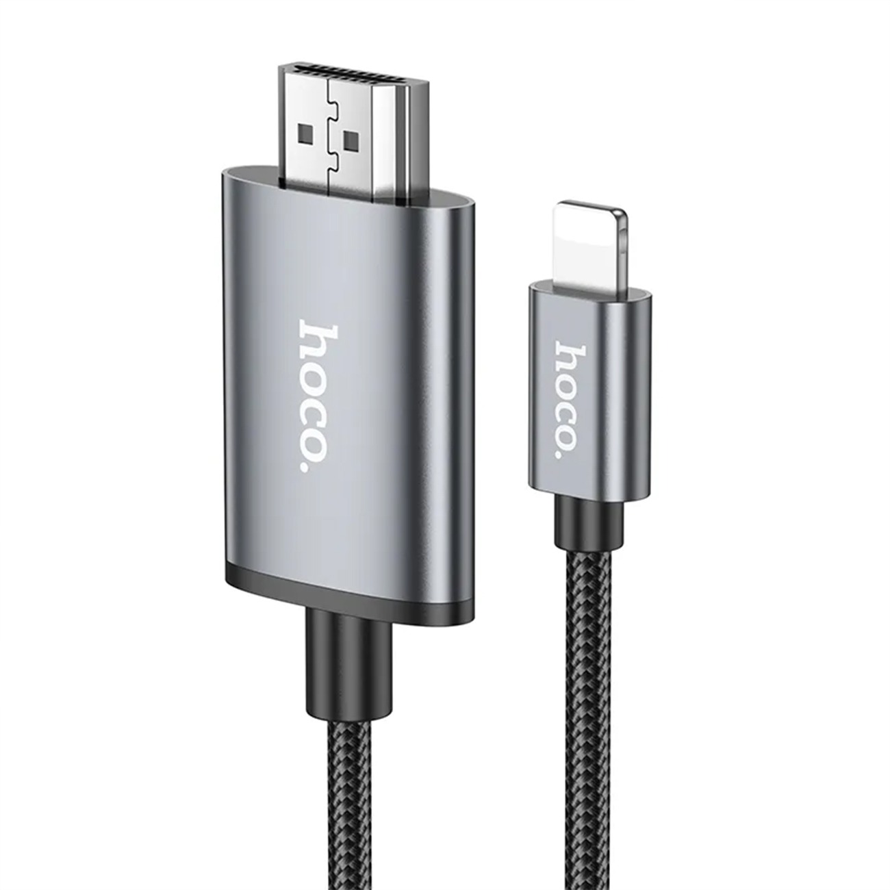کابل تبدیل هوکو Hoco UA27 HDTV to Lightning Converter Cable Gray