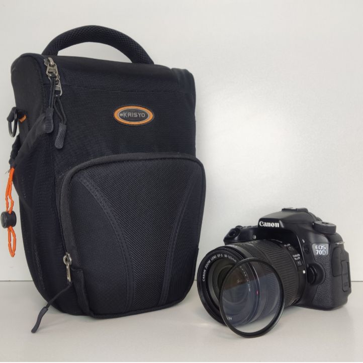 دوربین دست دوم عکاسی کانن Canon EOS 70D Kit 18-135mm f/3.5-5.6 IS STM (24000 شات)