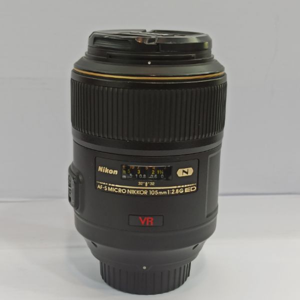 لنز دست دوم لنز نیکون Nikon AF-S Micro NIKKOR 105mm f/2.8G ED VR (جعبه ندارد)